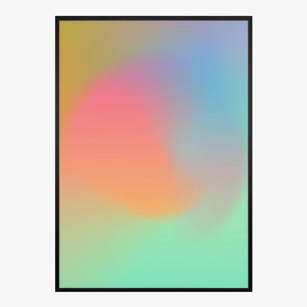 Umělecký tisk Pastel Blend – Bez rámu / 50 × 70 cm