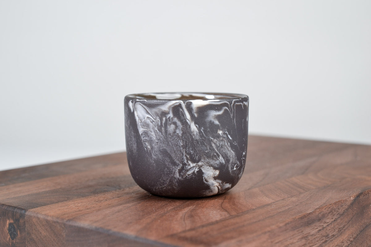 Flow – espresso cup – dark chocolate – 70 ml