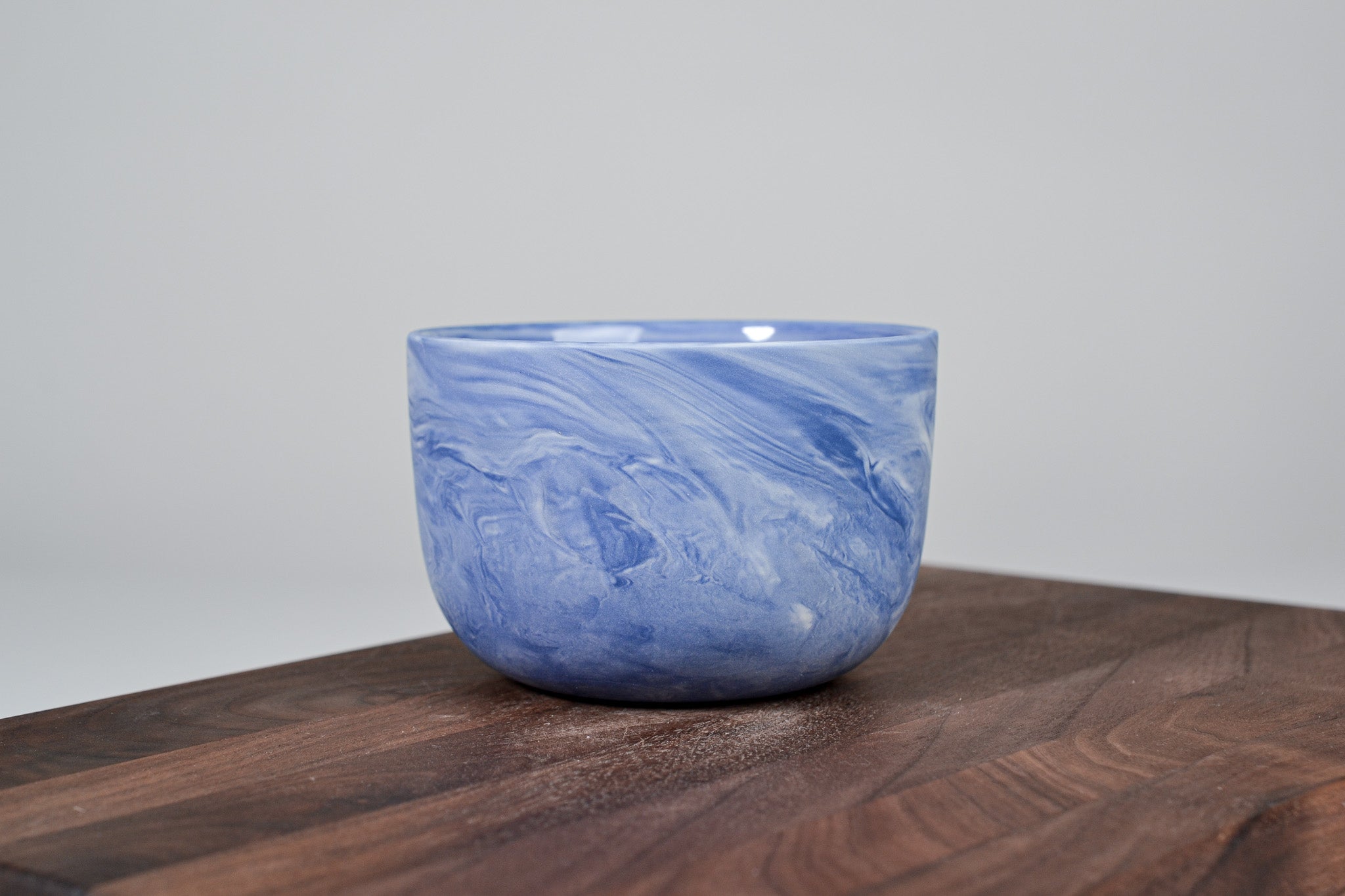 Kávový hrnek z porcelánu - Flow - 280 ml - modrý porcelán