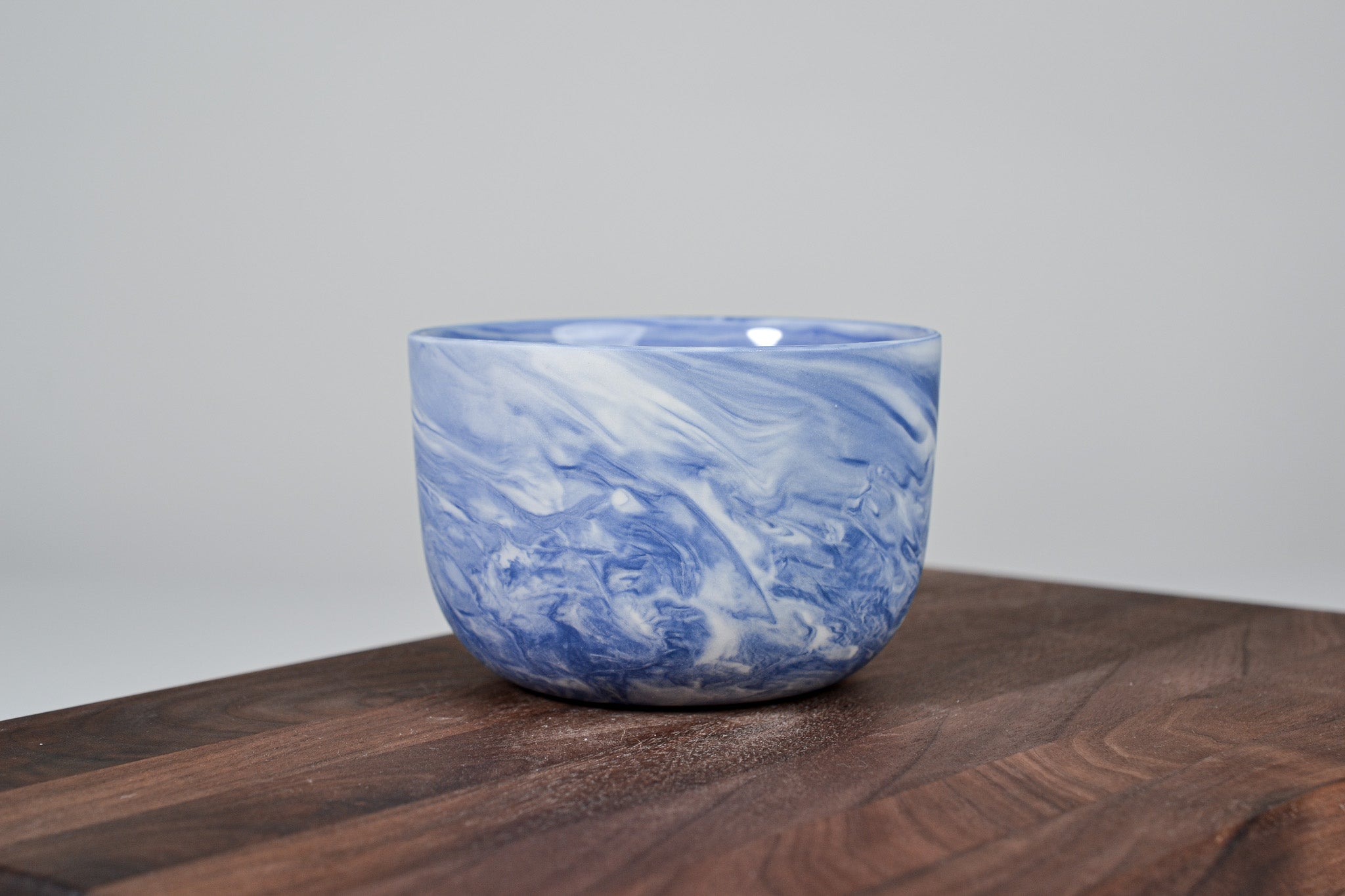 Kávový hrnek z porcelánu - Flow - 280 ml - modrý porcelán