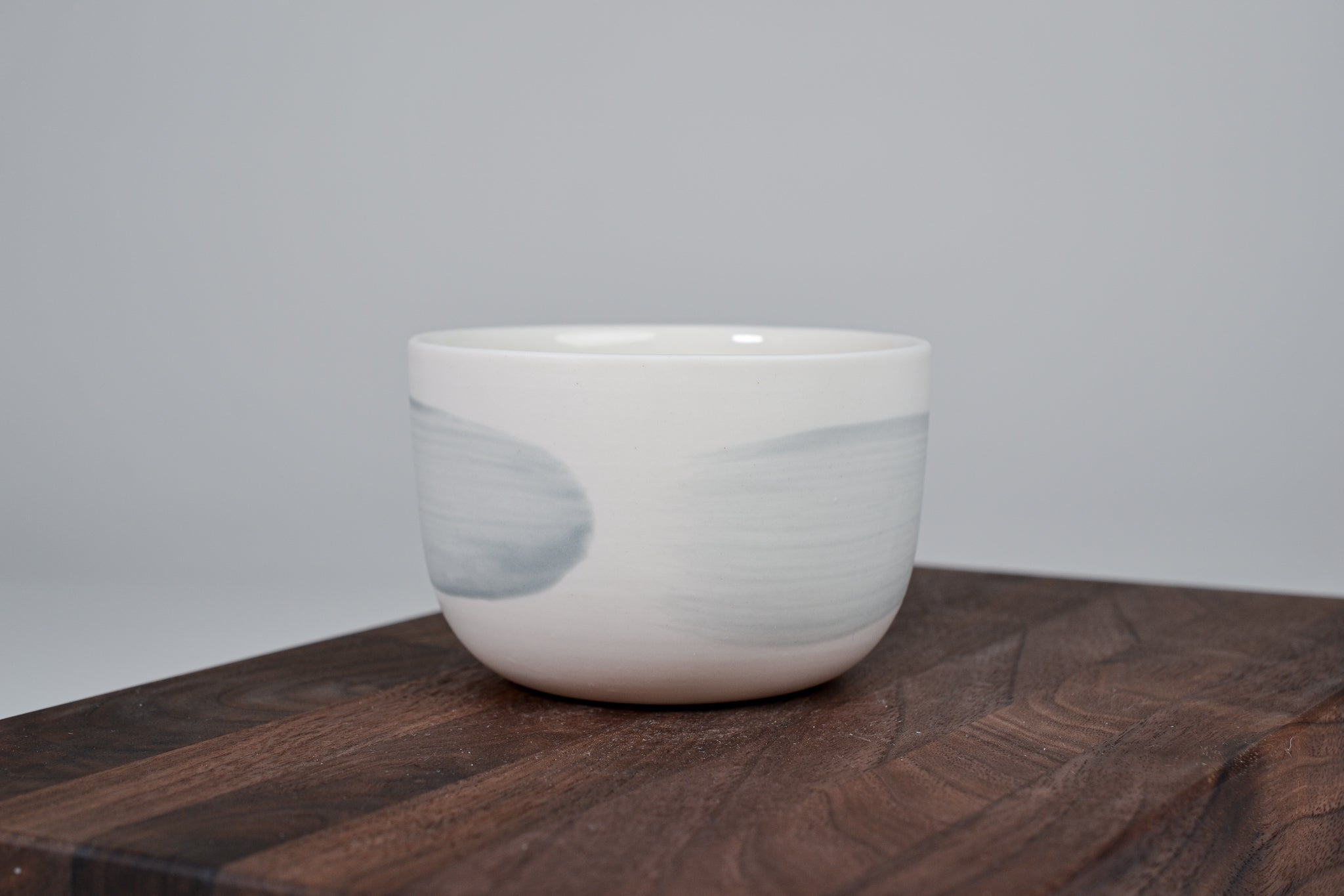 Grey Line - Simple Coffee Mug - 280 ml