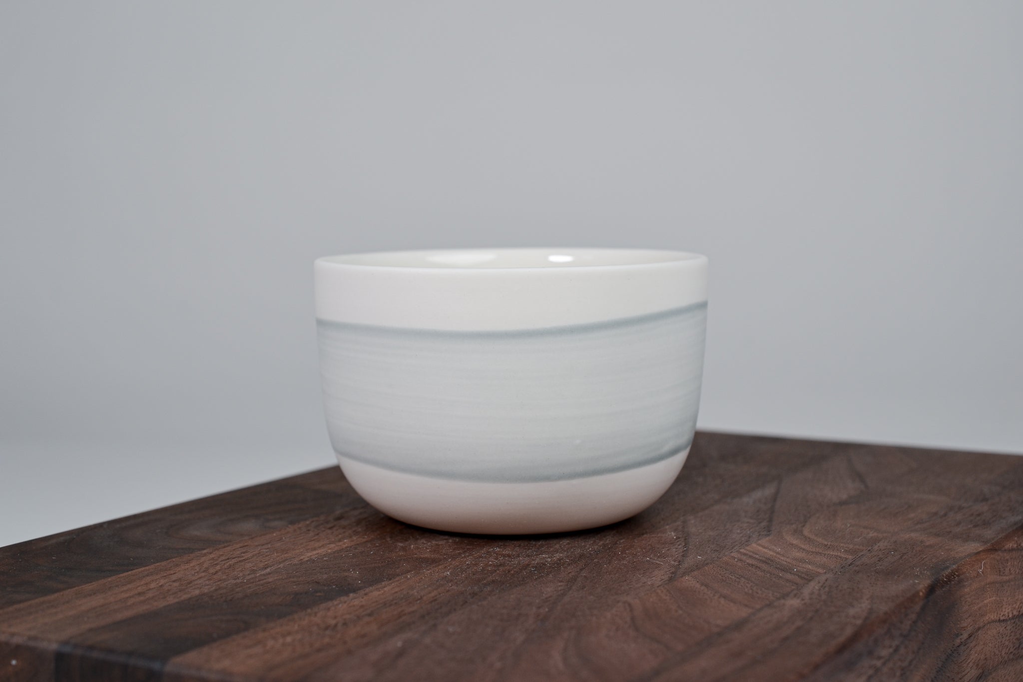 Grey Line - Simple Coffee Mug - 280 ml