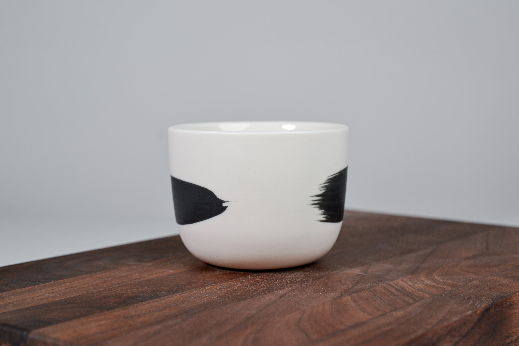 Black Line - Simple Coffee Mug - 160 ml