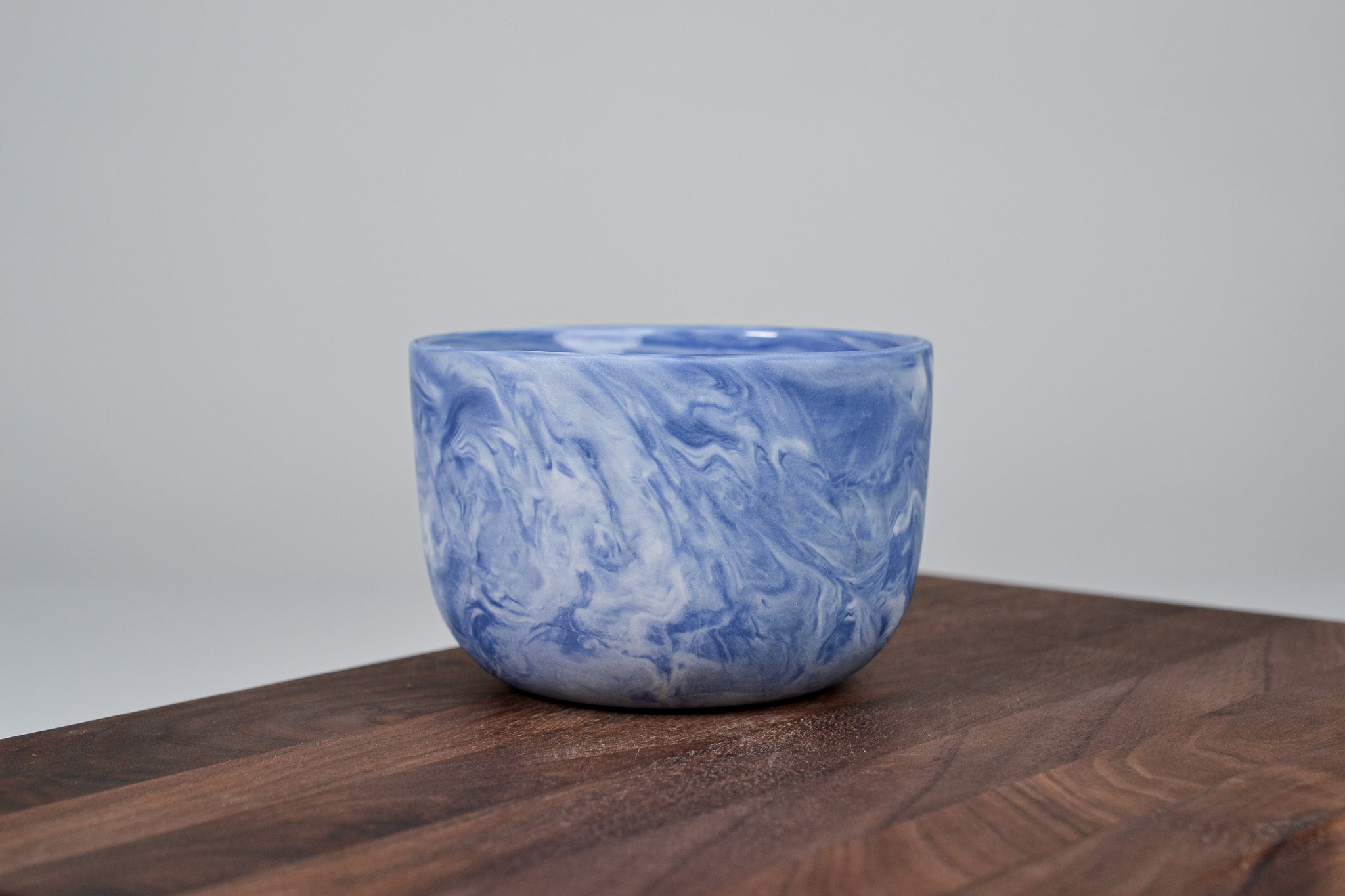 Kávový hrnek z porcelánu - Flow - 280 ml - modrý porcelán