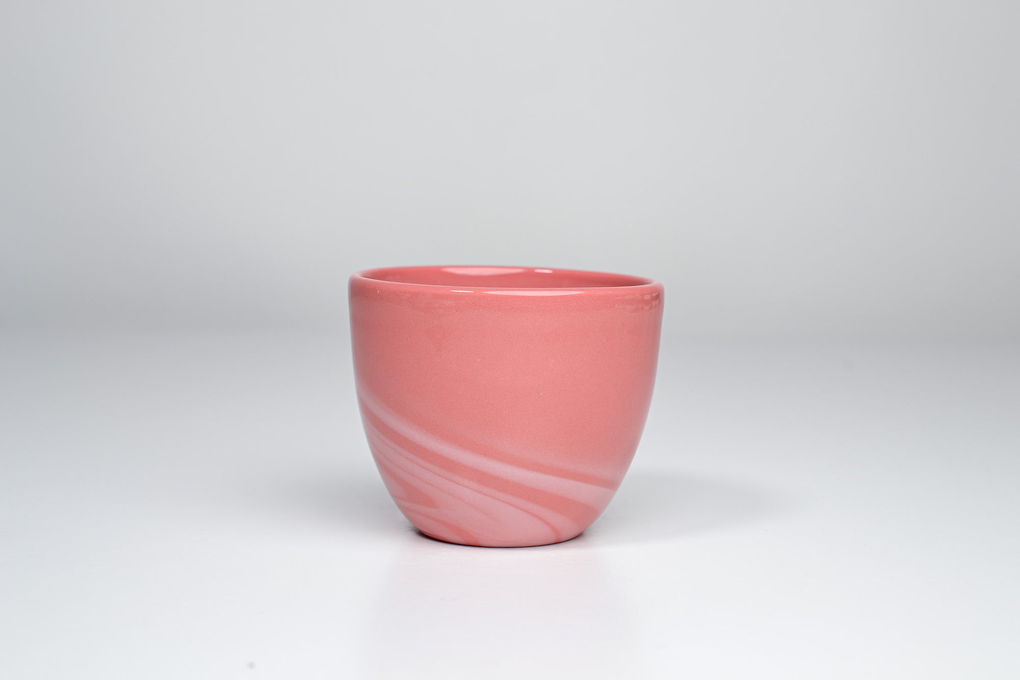 Smoke cup, tango pink&white - 125ml
