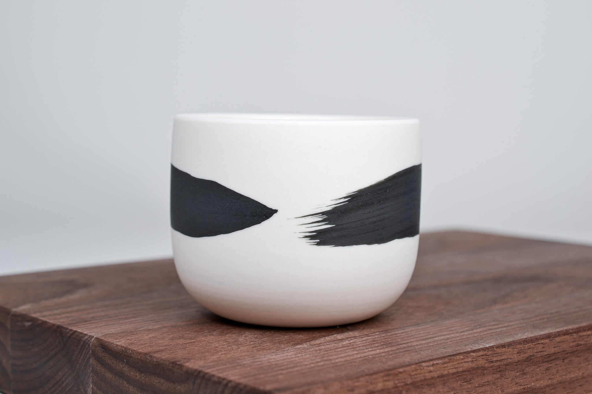 Black line - Simple coffee mug - 80 to 300ml