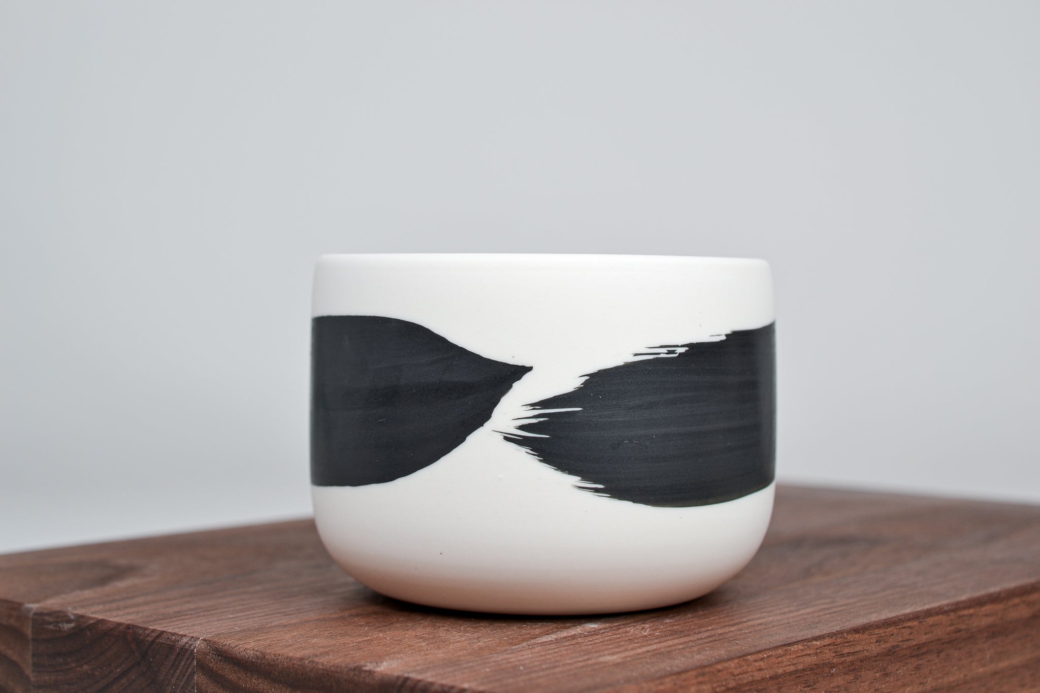 Black line - Simple cup for coffee - 300ml