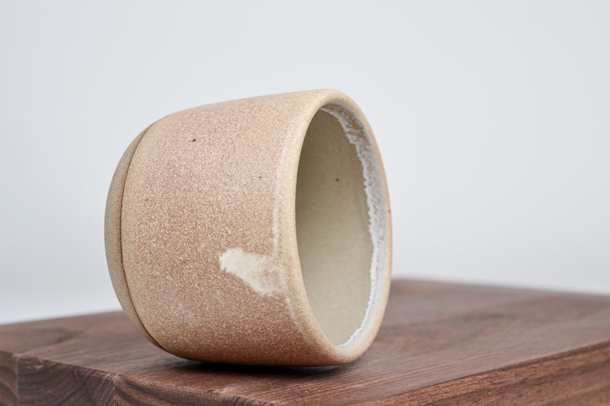 Simple cup with miracle glaze, Cinnamon - 250ml
