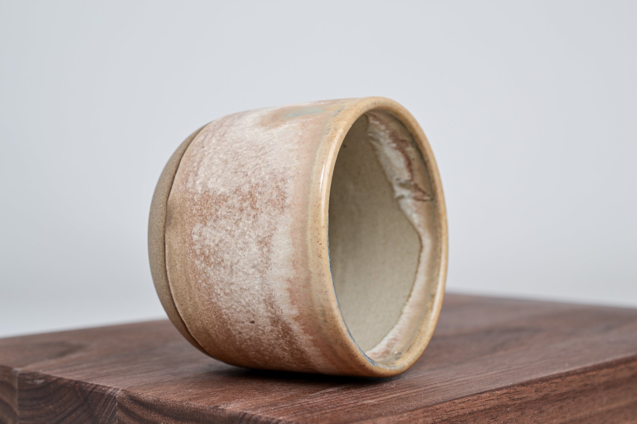 Simple cup with miracle glaze, Cinnamon - 250ml
