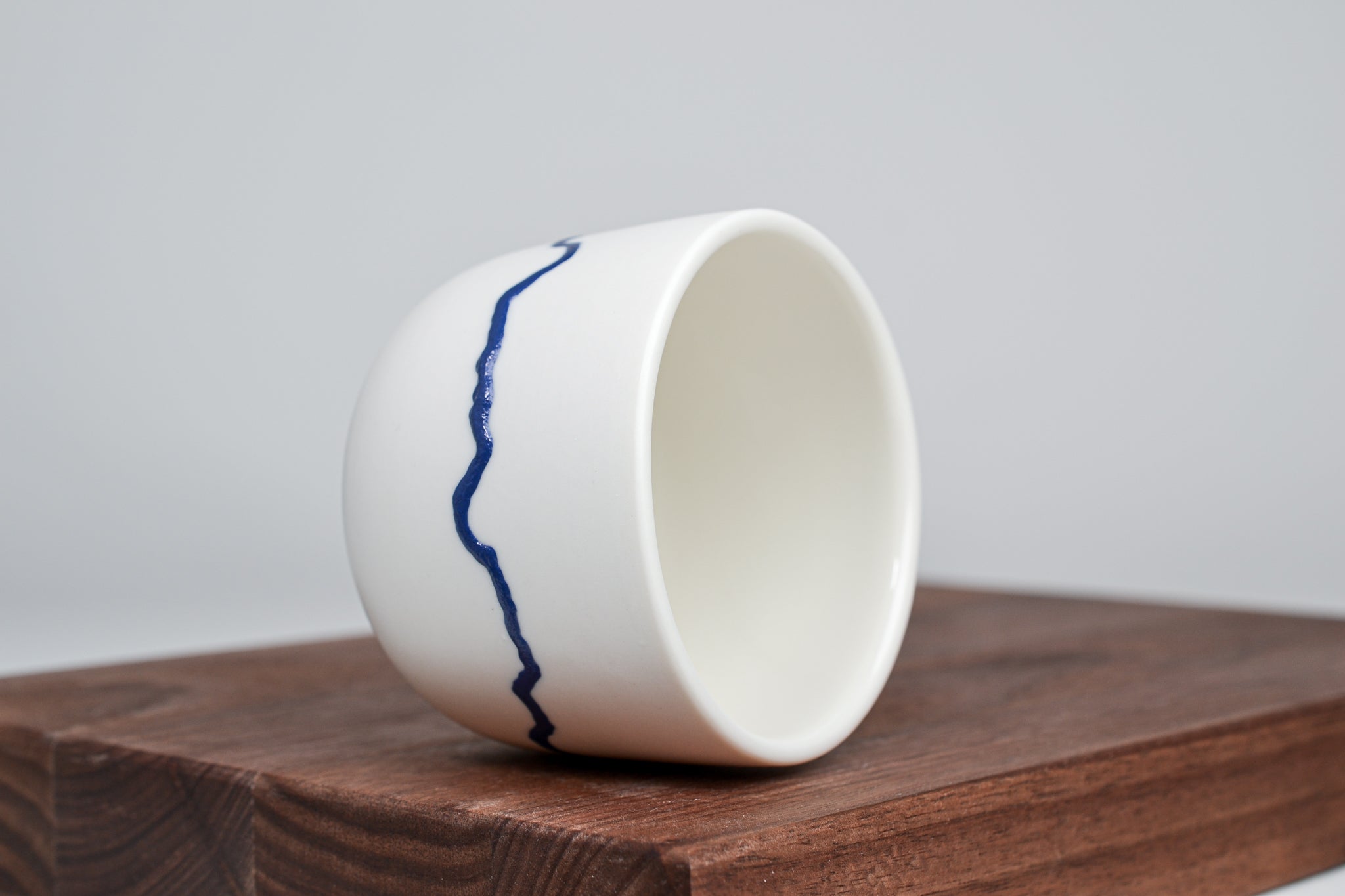 Horizont - Simple cup for coffee - 200ml - cobalt blue