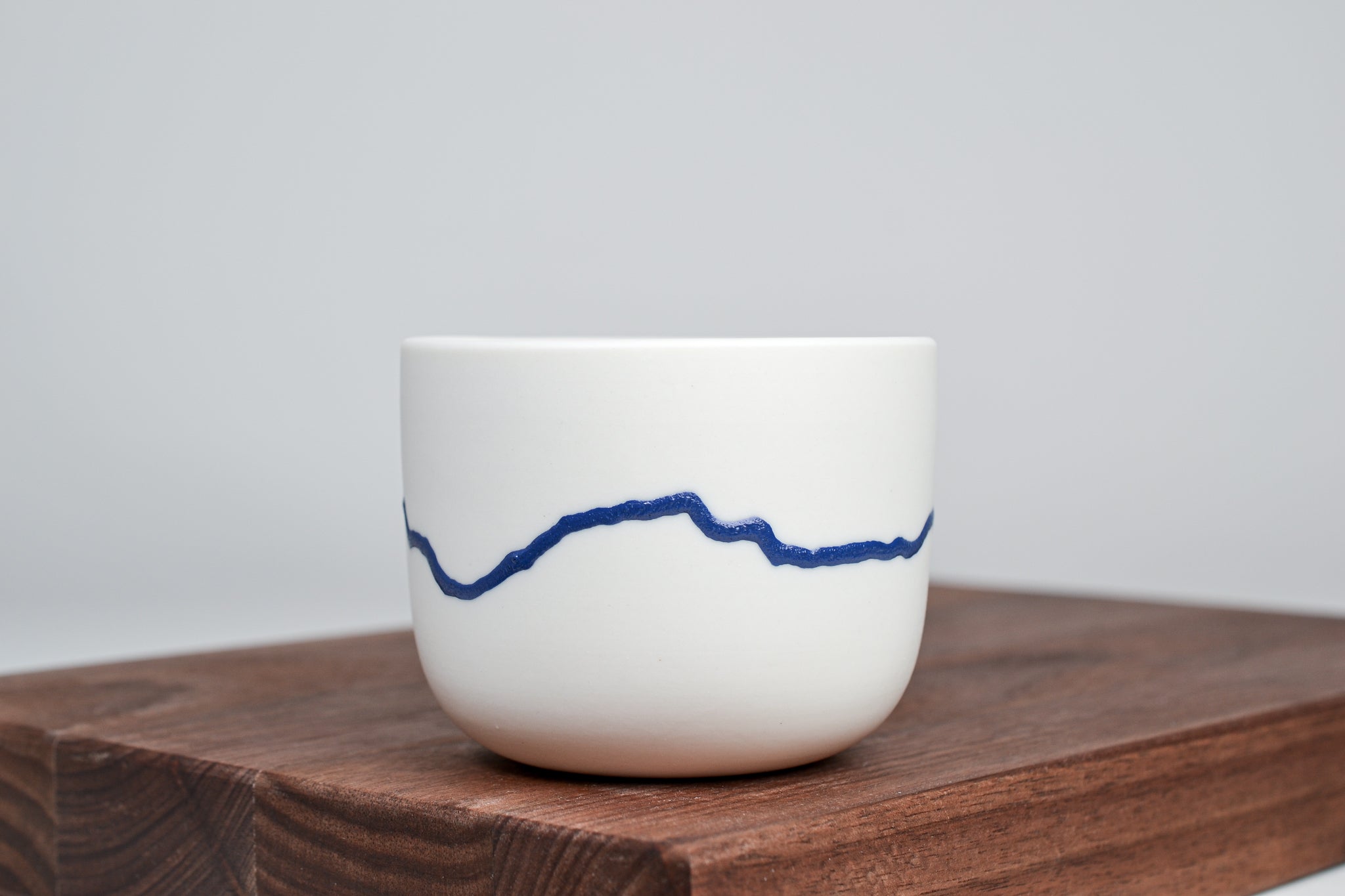 Horizont - Simple cup for coffee - 200ml - cobalt blue