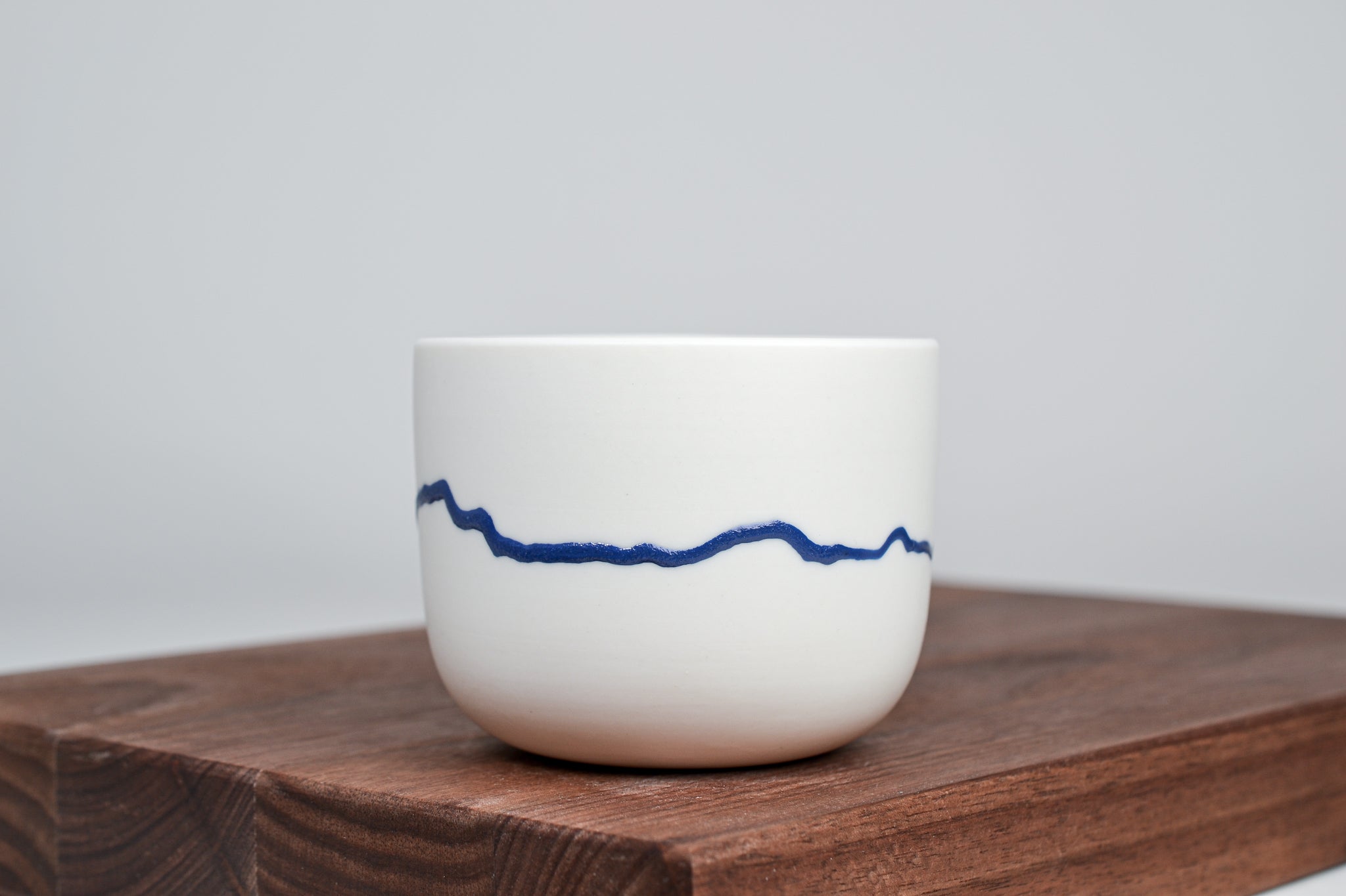 Horizont - Simple cup for coffee - 200ml - cobalt blue