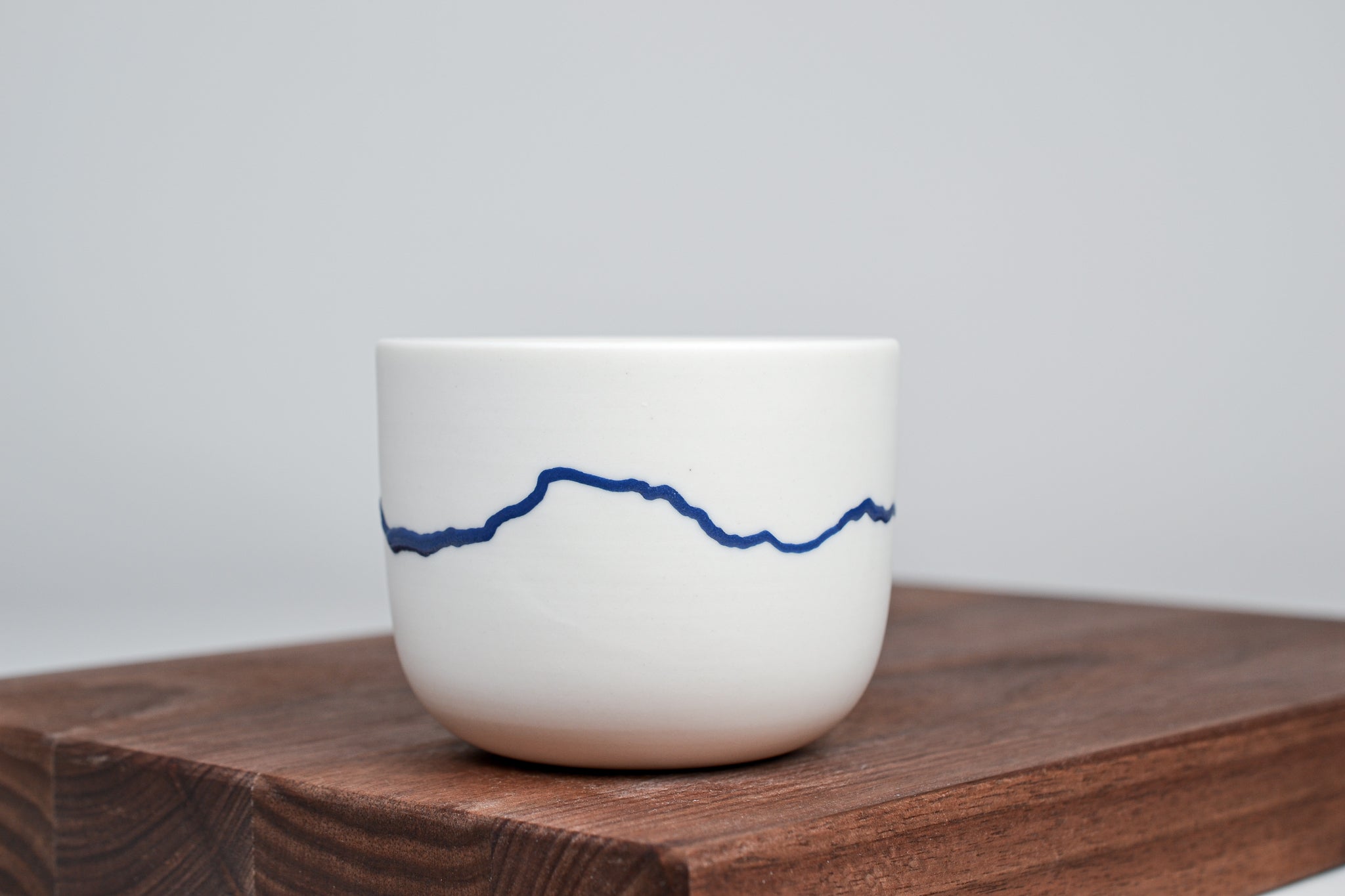 Horizont - Simple cup for coffee - 200ml - cobalt blue