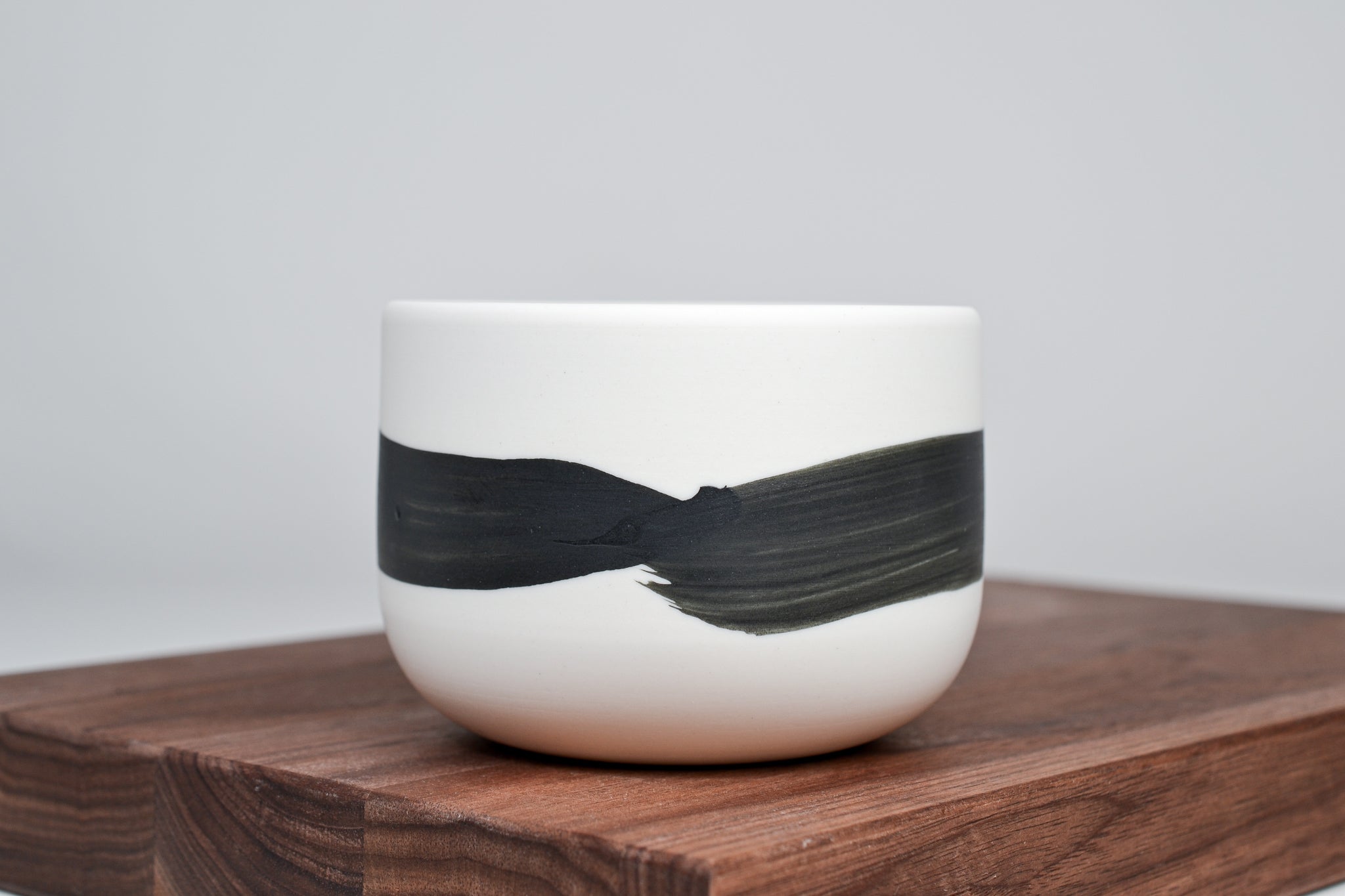 Black line - Simple cup for coffee - 300ml