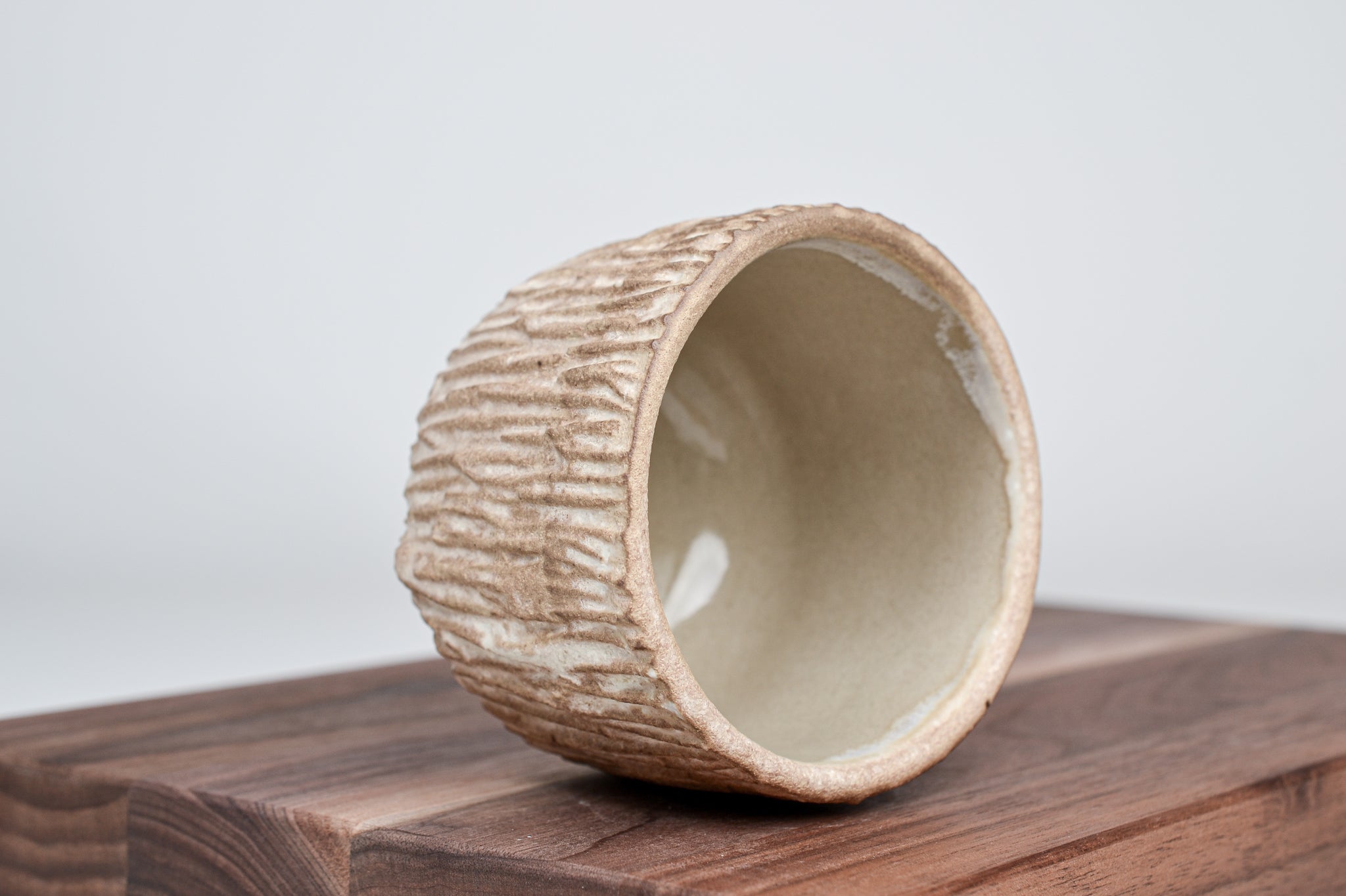 Structured coffee cup, miracle bark