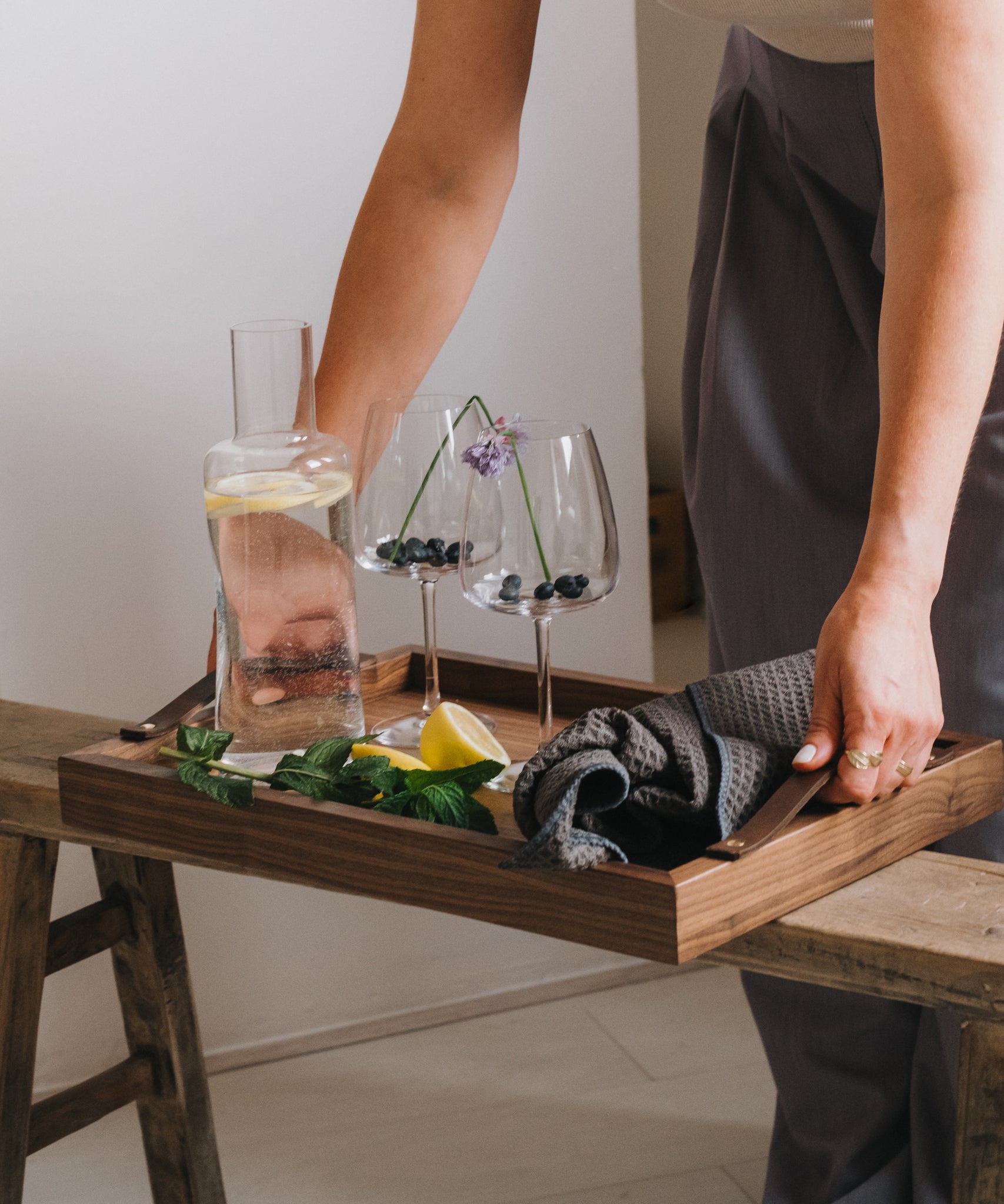 Large breakfast tray