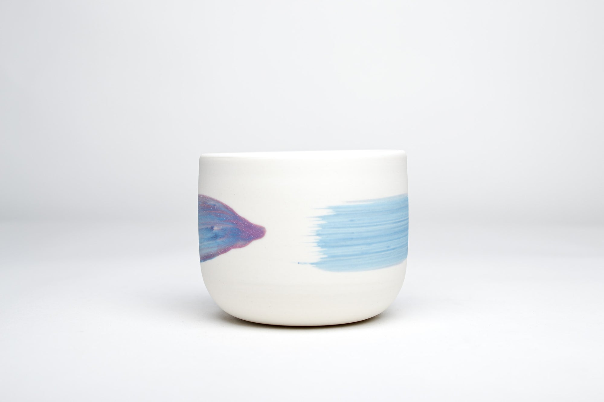 Simple cup, rainbow line, 200ml
