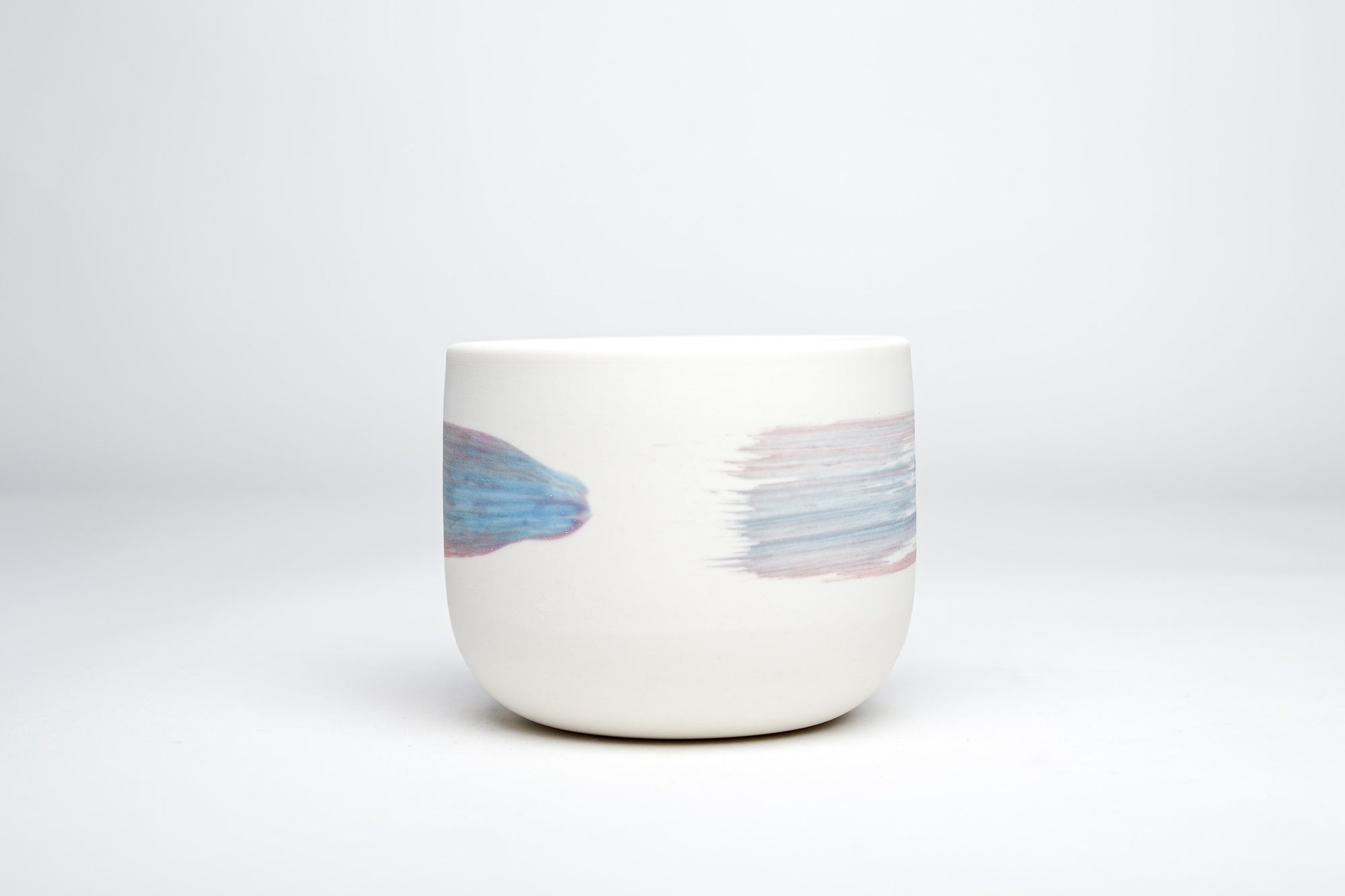Simple cup, rainbow line, 200ml