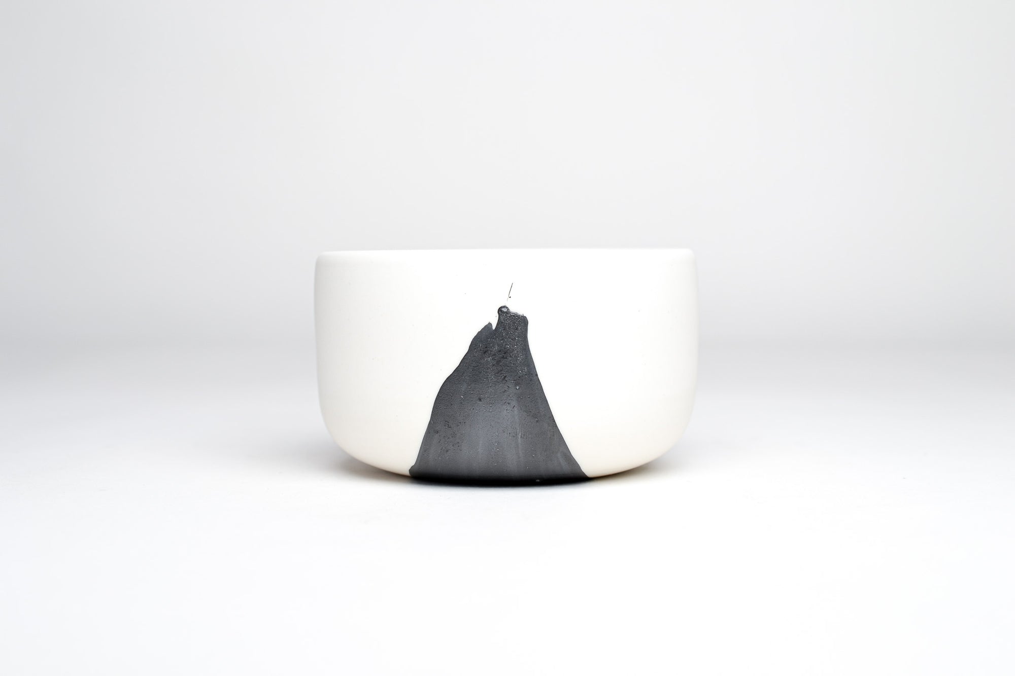 Simple cup, black line, 180ml