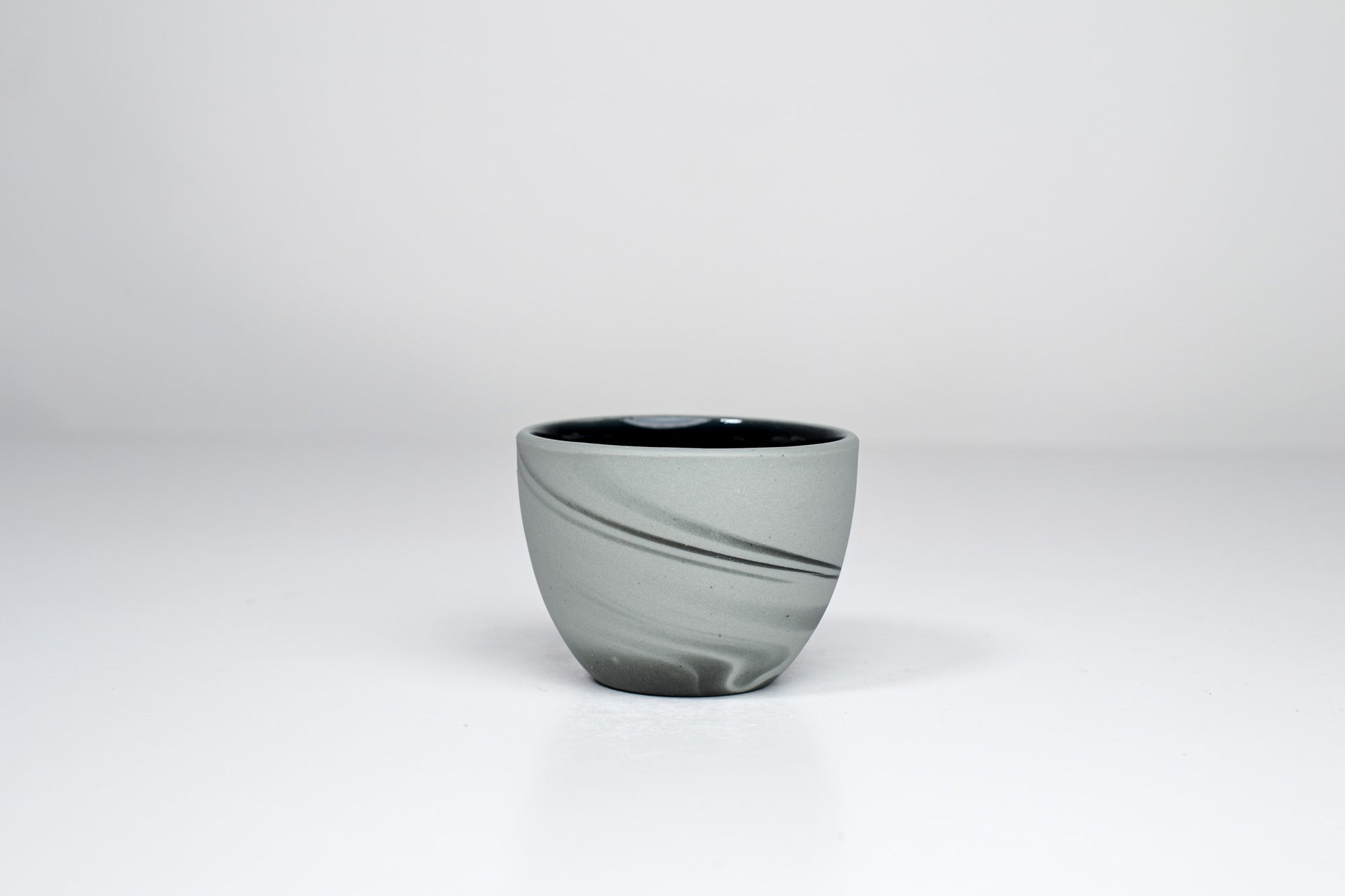 Smoke cup, misty gray&black - 65ml