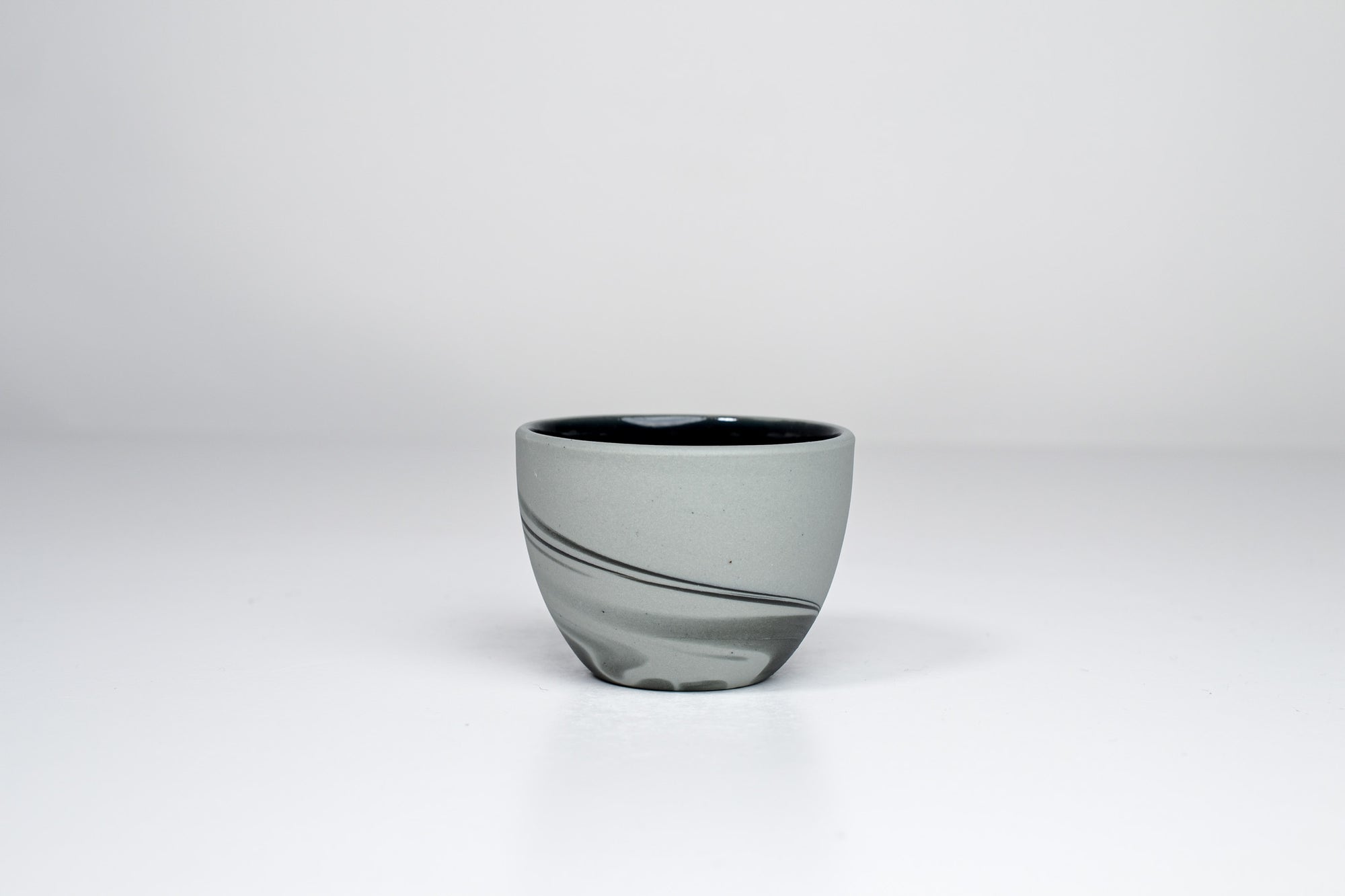 Smoke cup, misty gray&black - 65ml