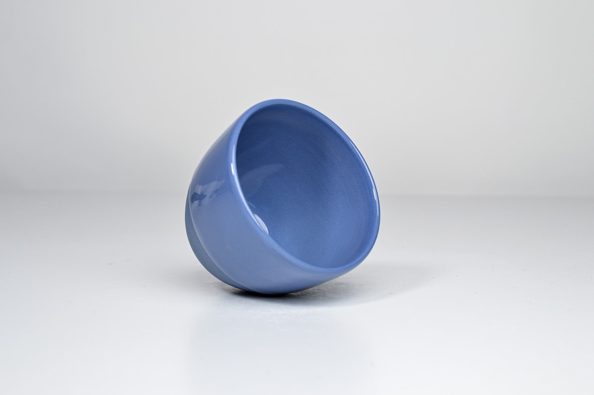 Simple cobalt blue cup
