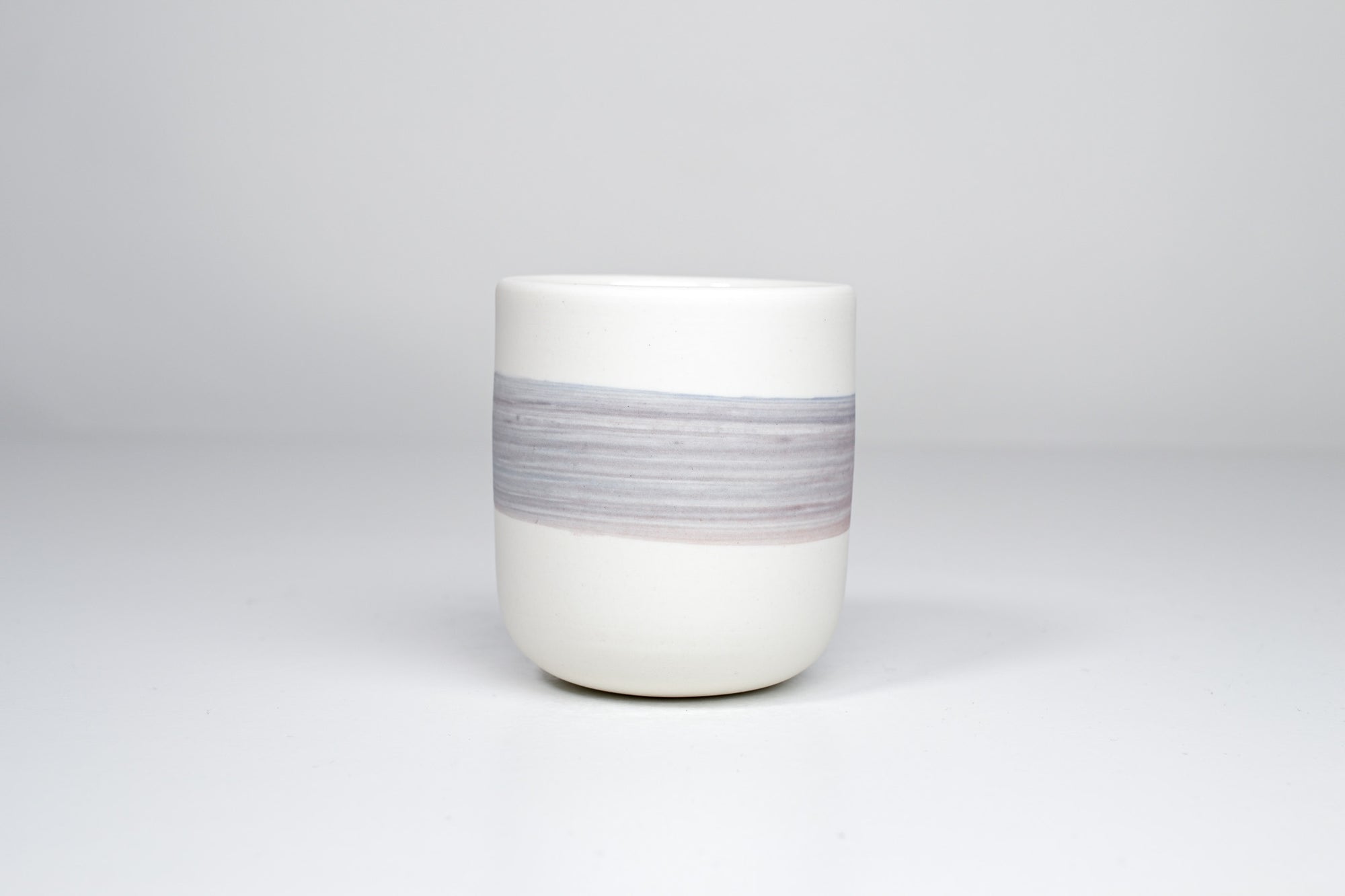 Simple cup, rainbow line, 150ml