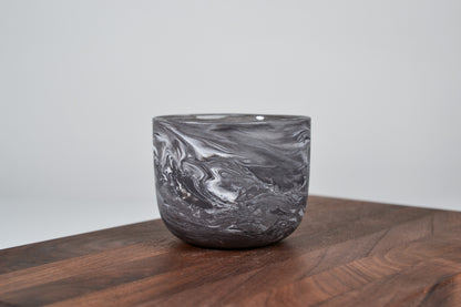 Let it flow. Porcelain cup. Dark chocolate - 200 ml