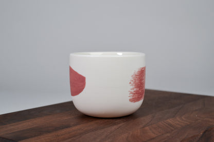 Pink line - coffee mug - 200 ml