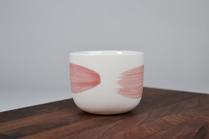 Pink line - coffee mug - 200 ml