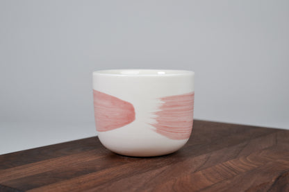 Pink line - coffee mug - 200 ml