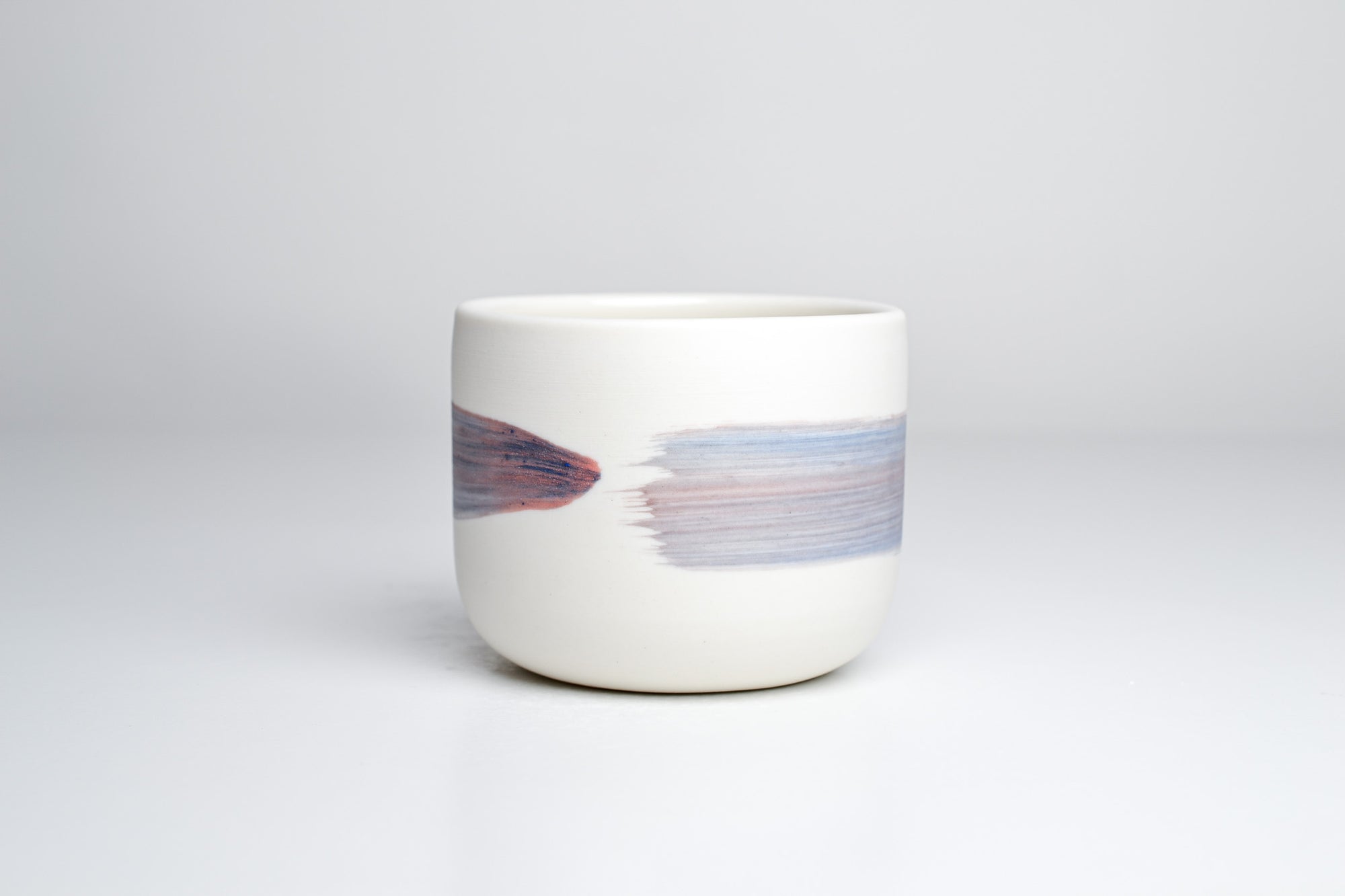 Simple cup, rainbow line, 200ml