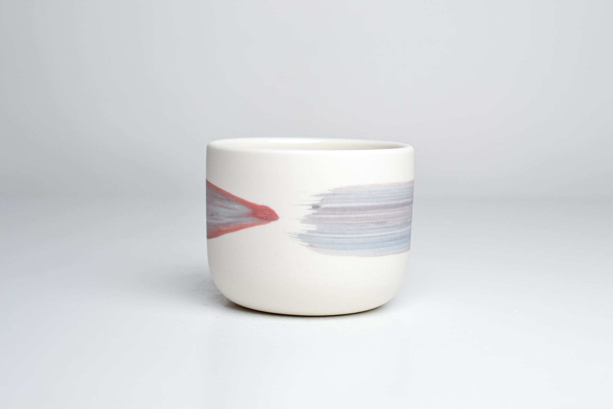 Simple cup, rainbow line, 200ml
