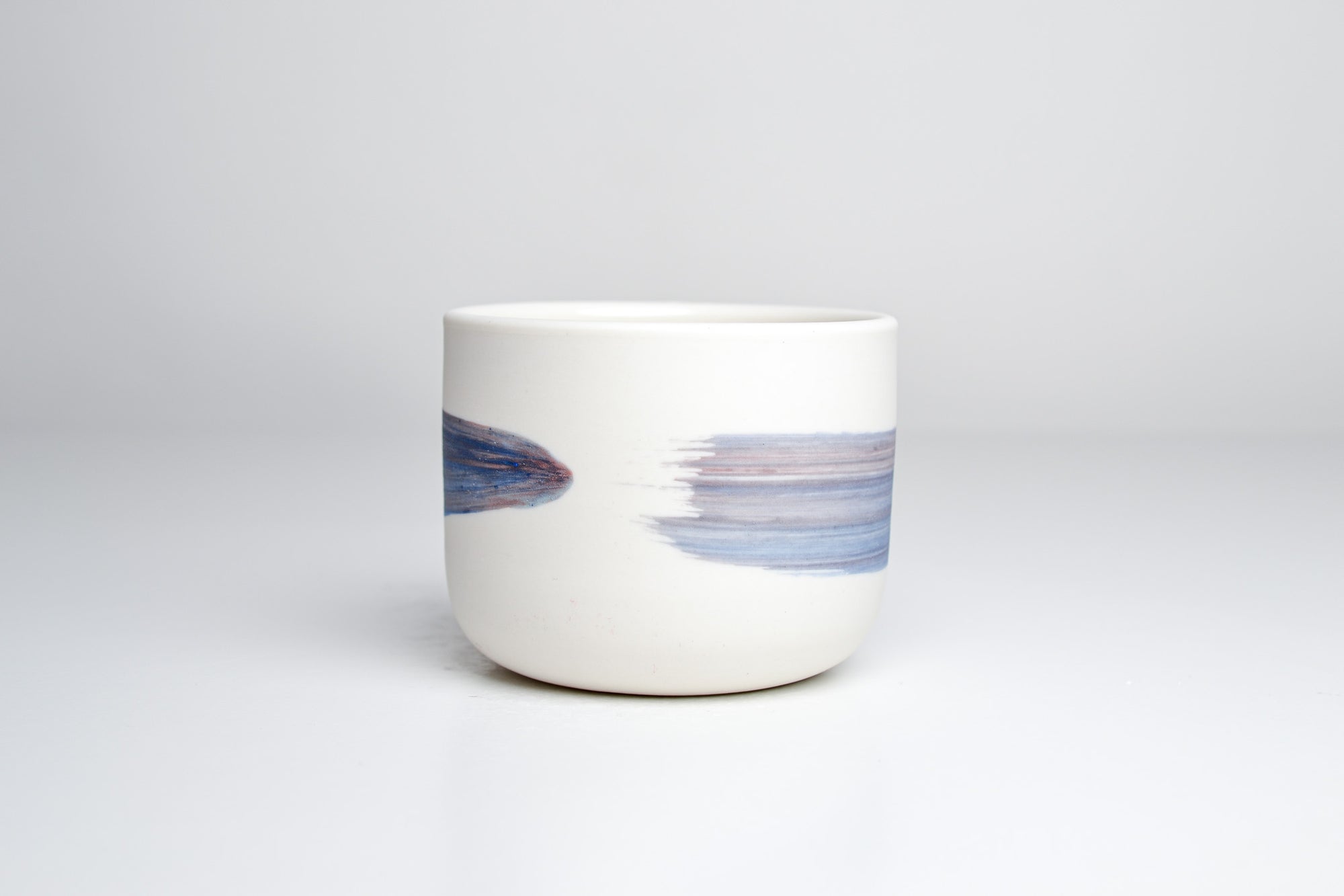 Simple cup, rainbow line, 200ml