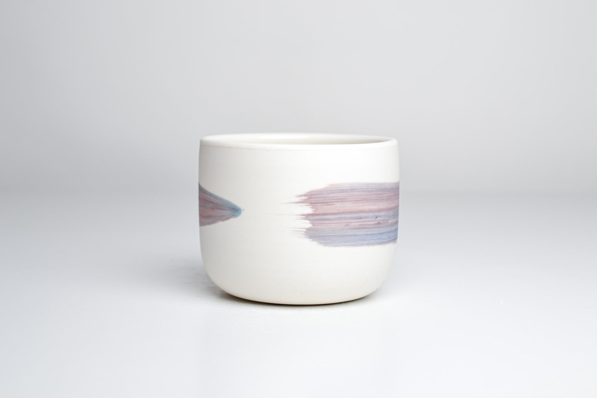 Simple cup, rainbow line, 200ml