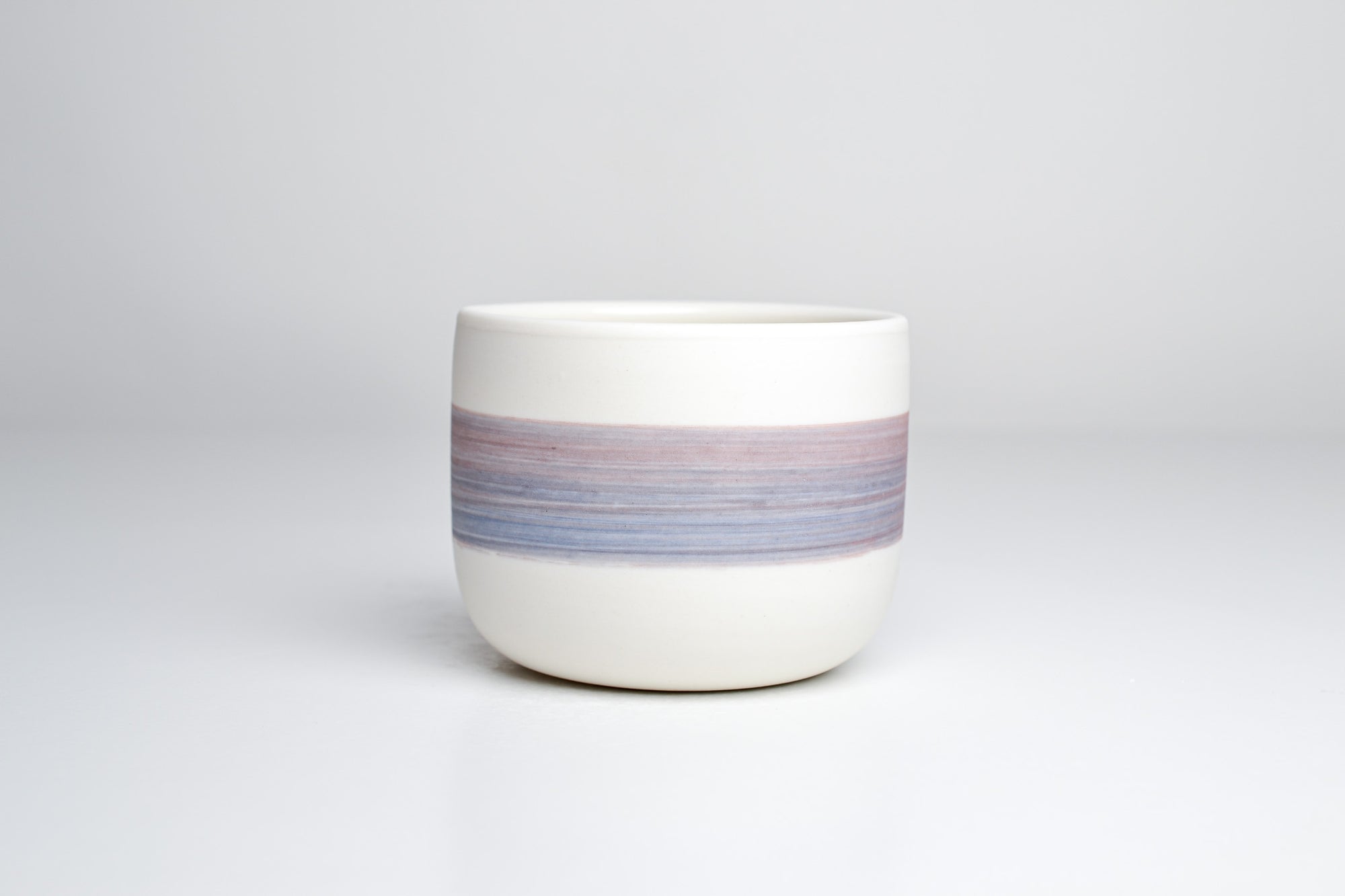 Simple cup, rainbow line, 200ml