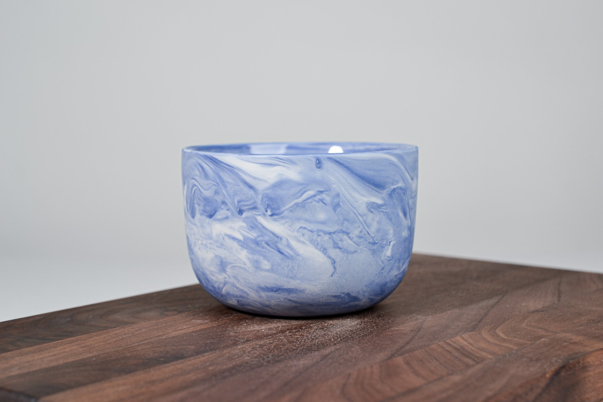 Kávový hrnek z porcelánu - Flow - 280 ml - modrý porcelán