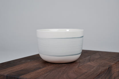 Grey Line - Simple Coffee Mug - 280 ml