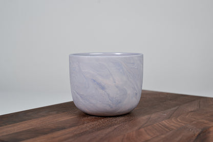 Kávový hrnek z porcelánu - Flow - červánkový - 200 ml