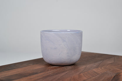 Kávový hrnek z porcelánu - Flow - červánkový - 200 ml