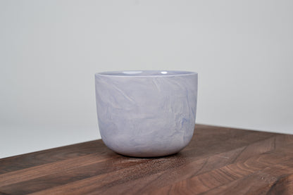 Kávový hrnek z porcelánu - Flow - červánkový - 200 ml