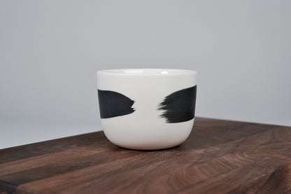 Black Line - Simple Coffee Mug - 160 ml