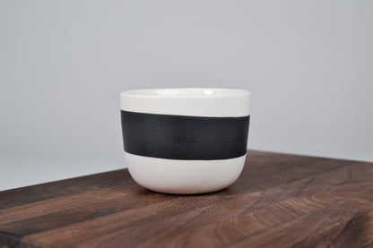 Black Line - Simple Coffee Mug - 160 ml