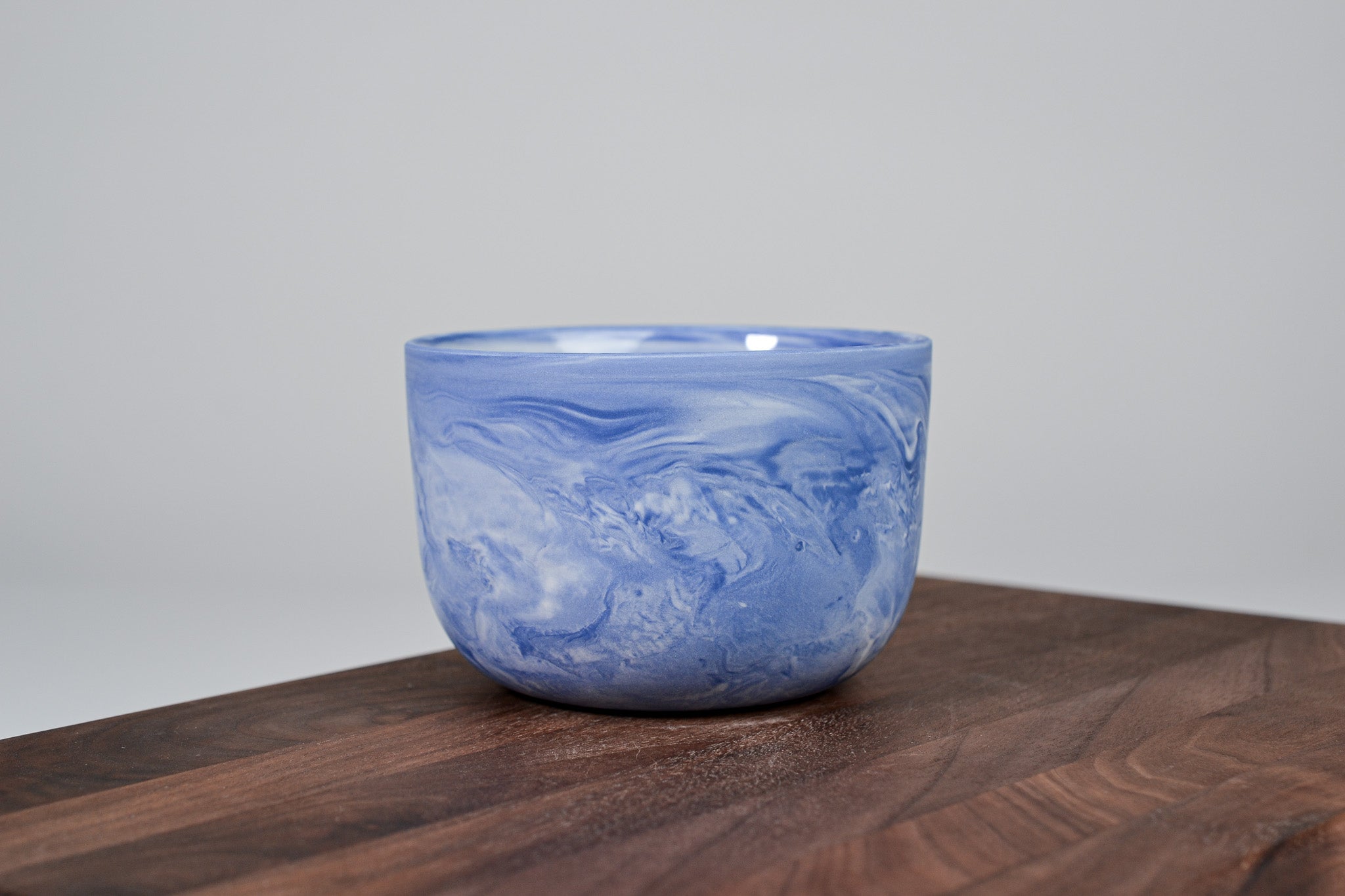 Kávový hrnek z porcelánu - Flow - 280 ml - modrý porcelán