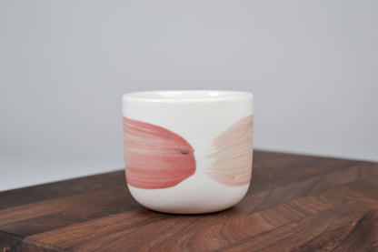 Pink line - coffee mug - 130 ml