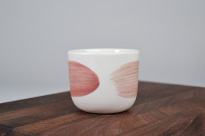 Růžová linka - kávový hrnek - 130 ml