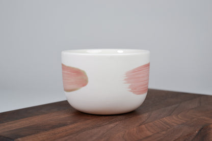 Pink & Green Line - Simple coffee mug - 280 ml