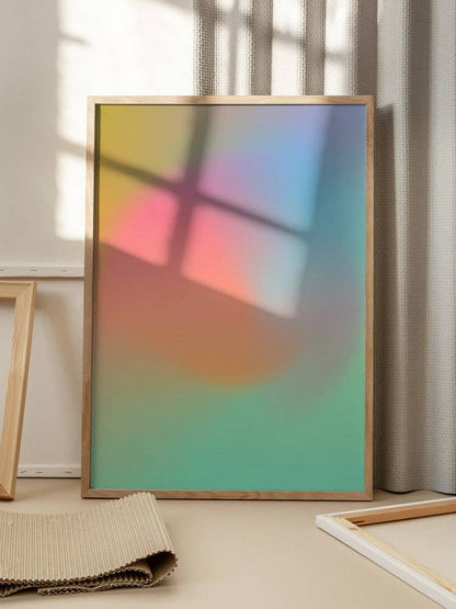 Umělecký tisk Pastel Blend – Bez rámu / 50 × 70 cm