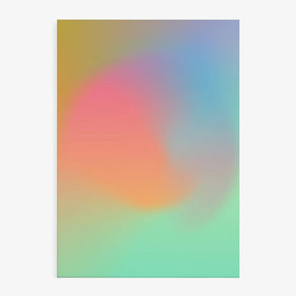 Umělecký tisk Pastel Blend – Bez rámu / 50 × 70 cm