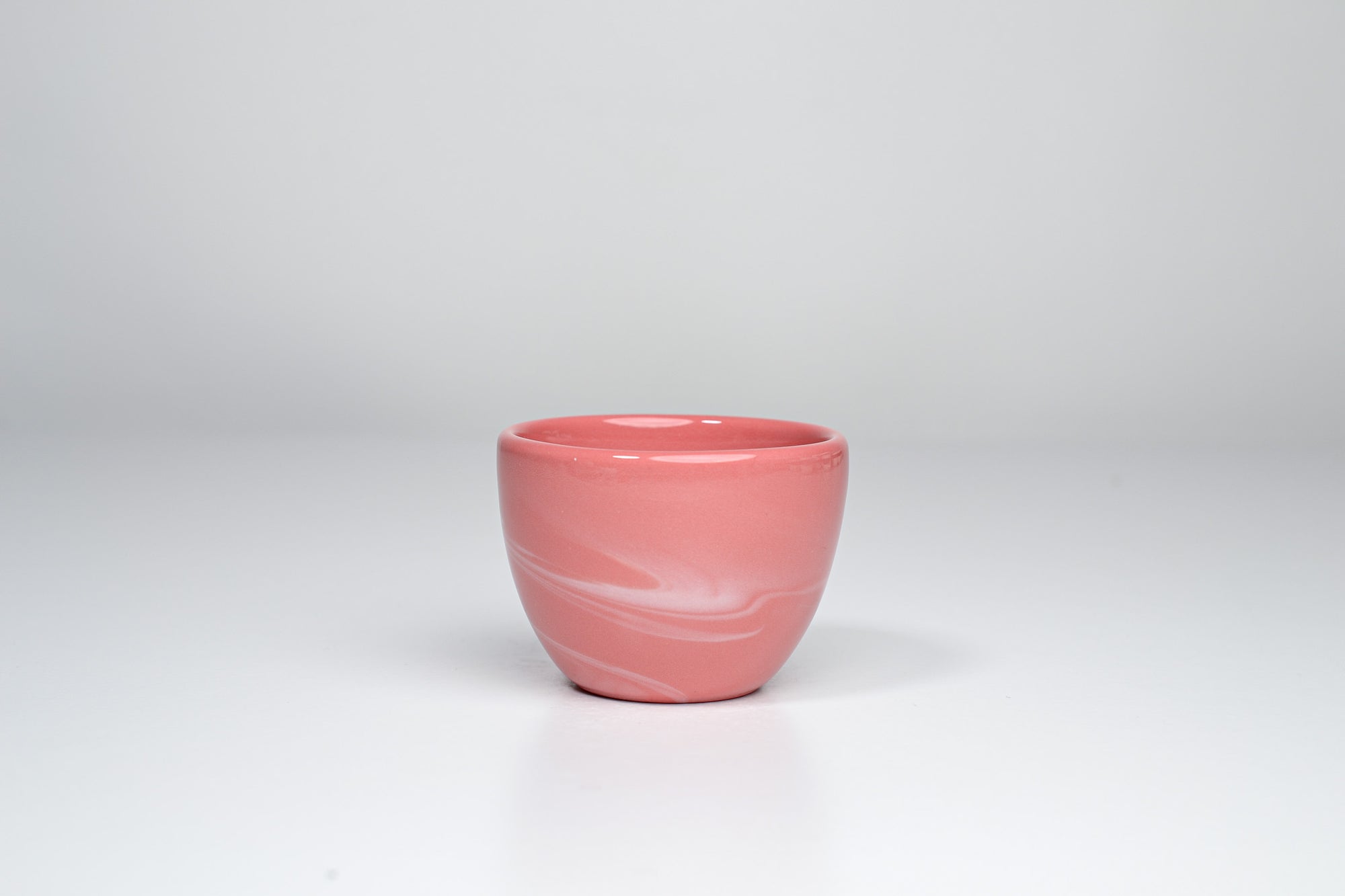 Smoke cup, tango pink&white - 65ml